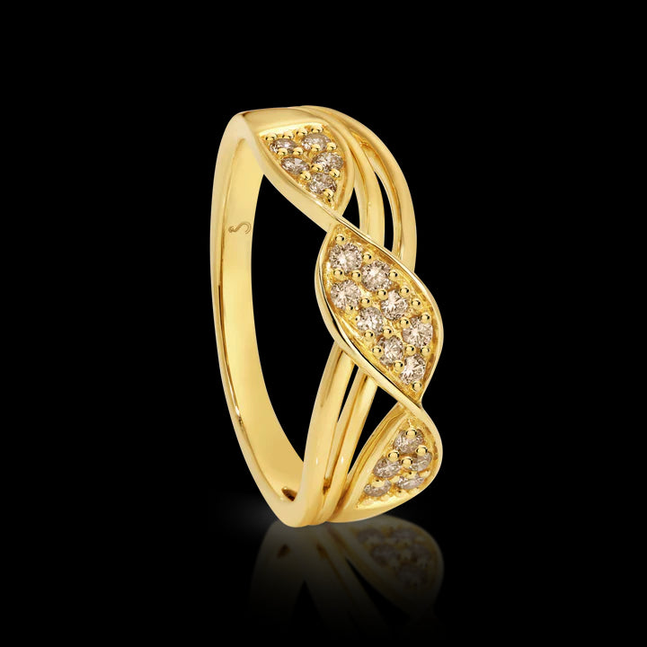 9K YG Dreamtime Eloise Ring Yellow Gold