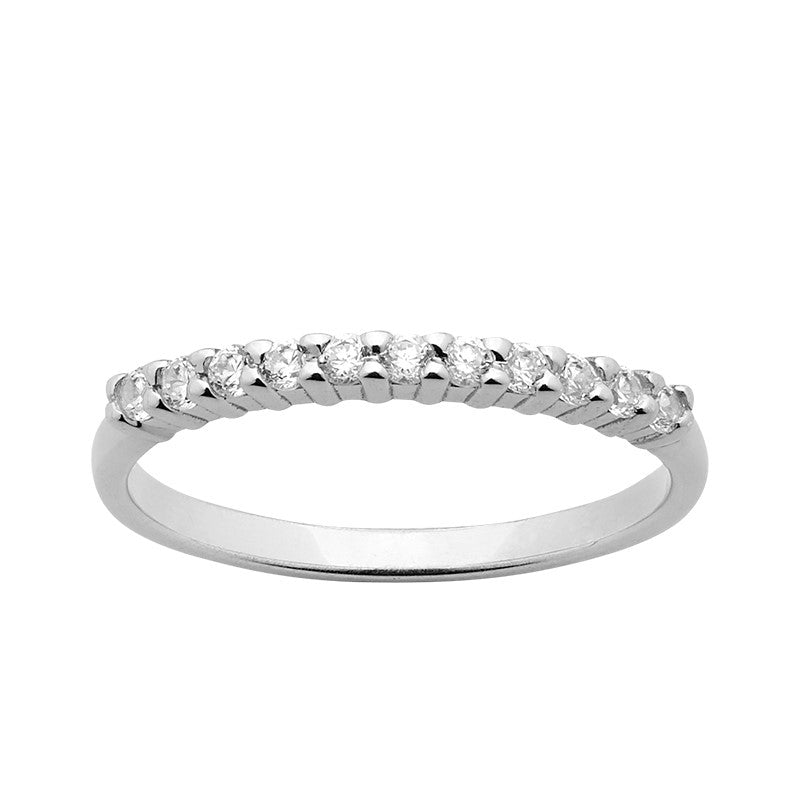 9K Wg Diamond Wedder, Size P