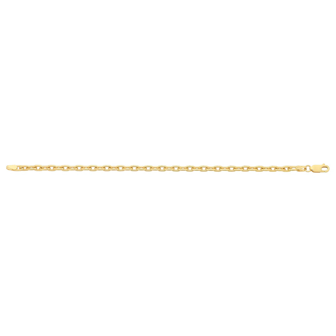 9ct Gold Silver Filled 19cm Bracelet