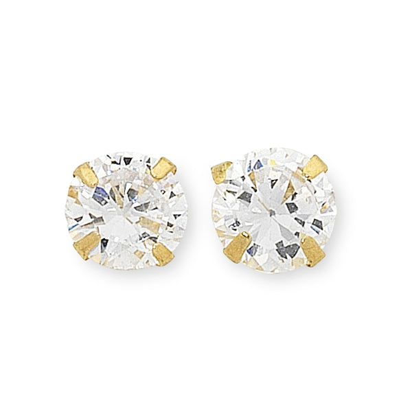Yellow Gold Cubic Zirconia