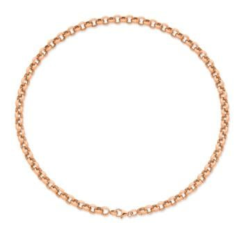 9k RG S/Filled Belcher Necklace