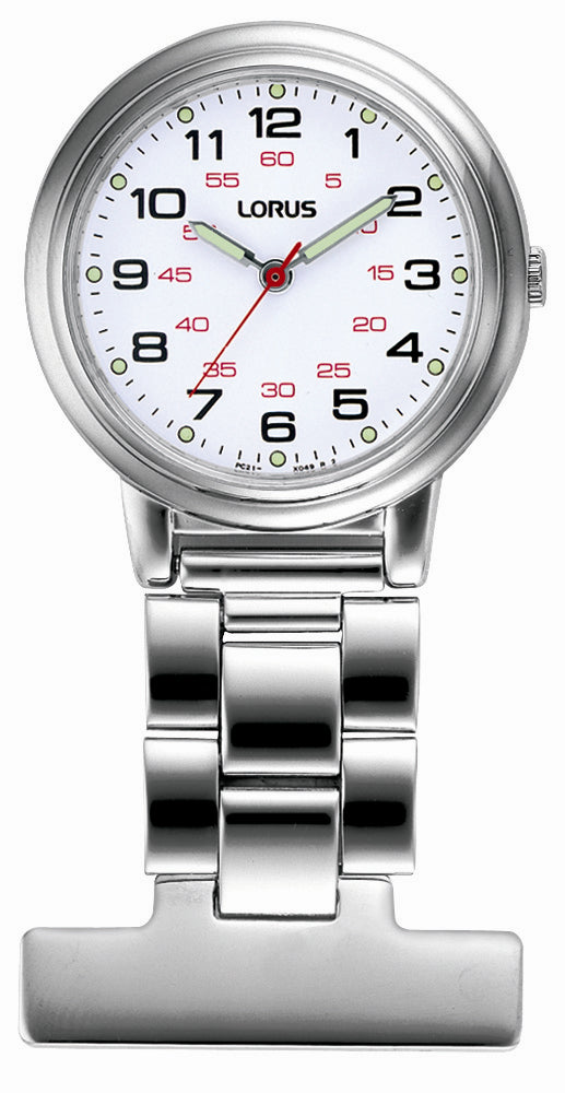 Ladies Lorus Stainless Steel Nurse Watch