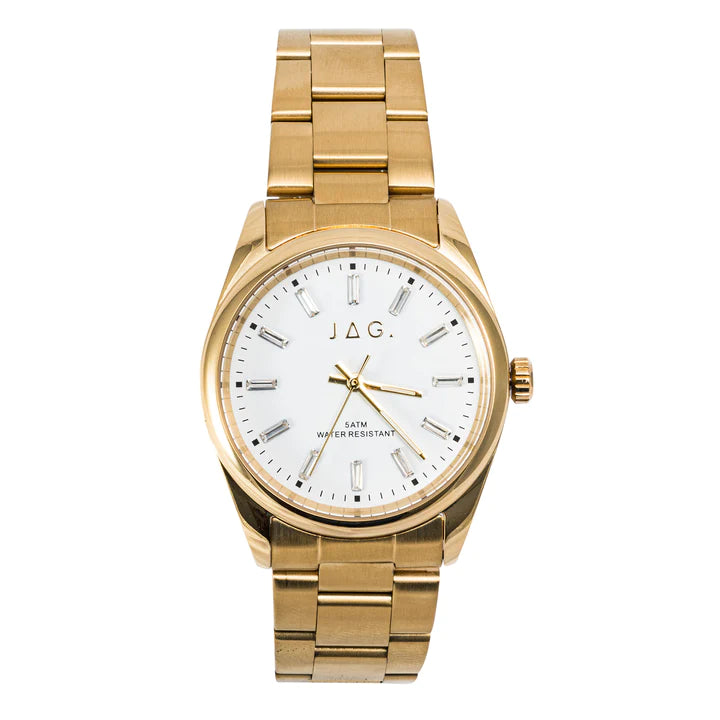 Jag "Kallista" Yellow/White Watch