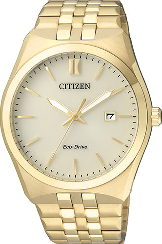 Citizen Gents Eco-Drive Gold Watch