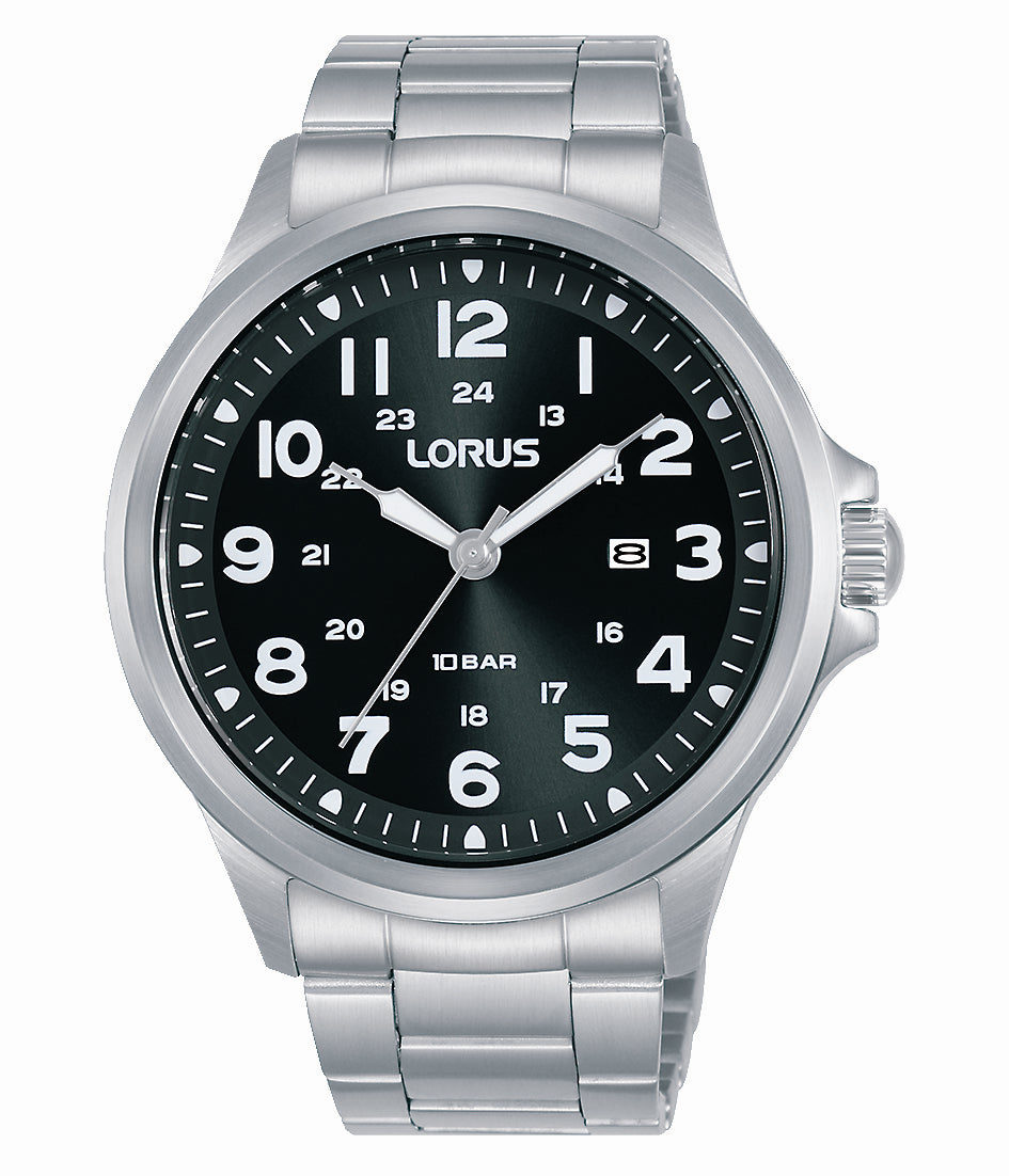 Lours Gents Steel Watch