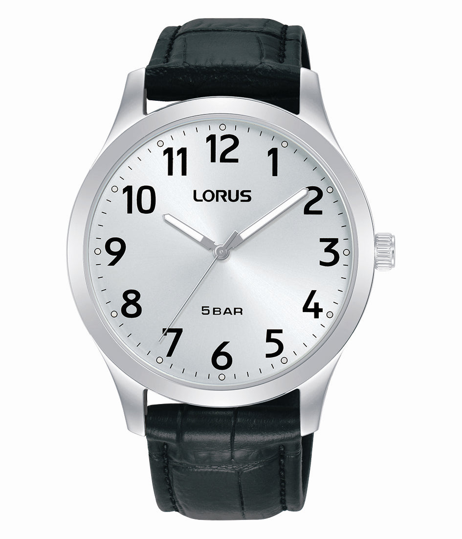 Mens Lorus Silver Watch