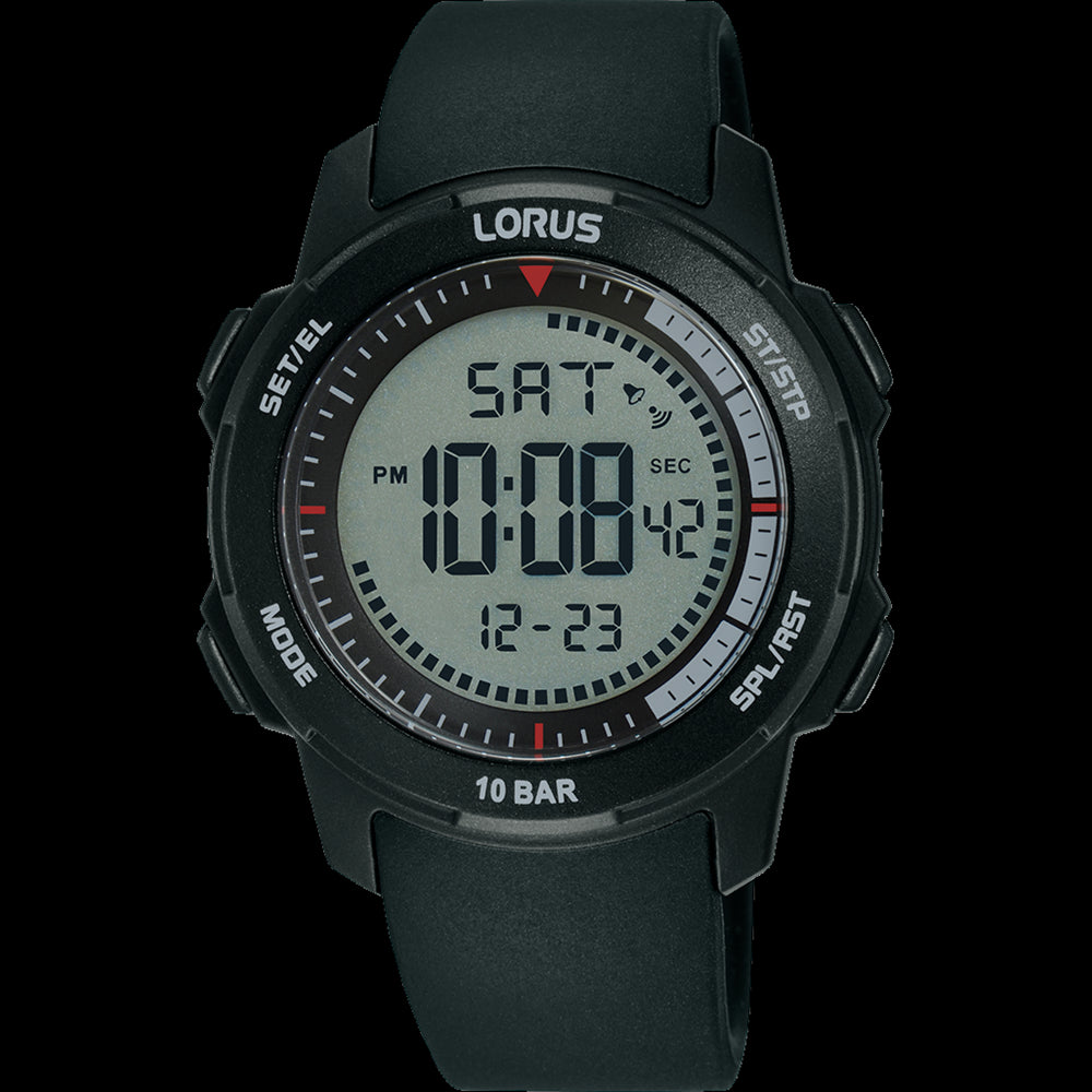 Lorus Sports Digital Black Watch