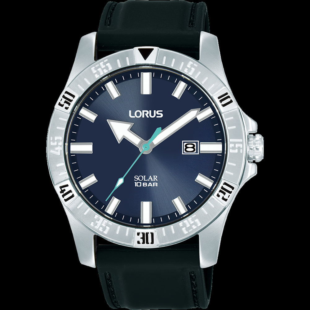 Lorus Gents Solar Steel Watch