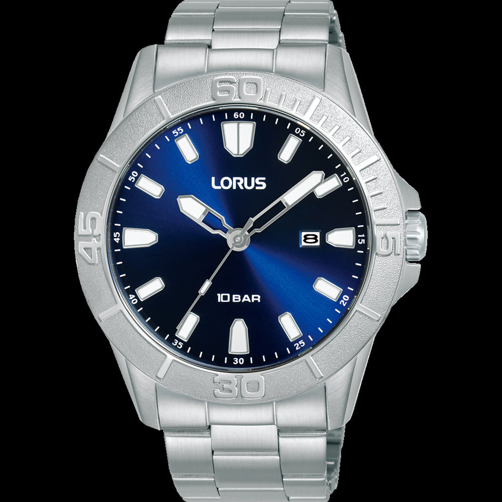 Lorus Gents Steel Sports Watch