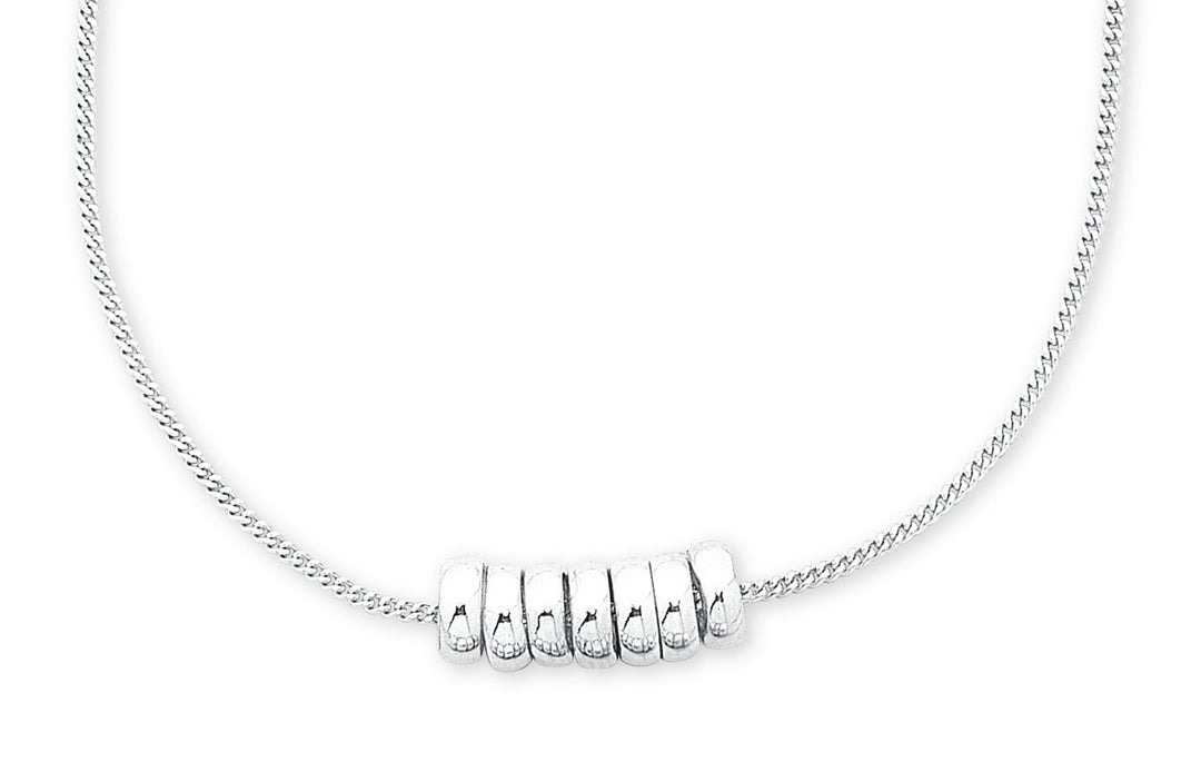 Sterling Silver Lucky Ring Necklace