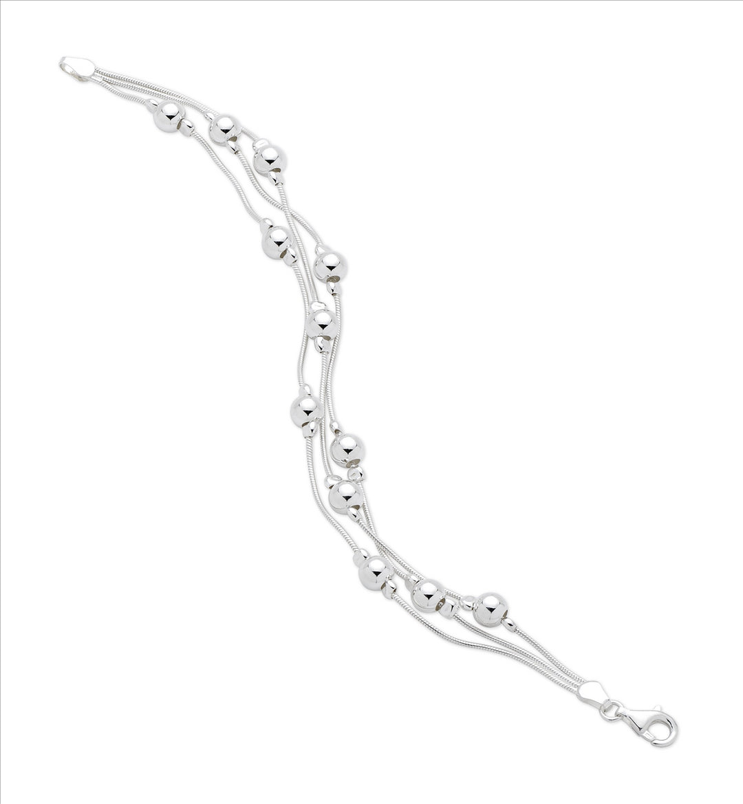 Silver Ball Bracelet