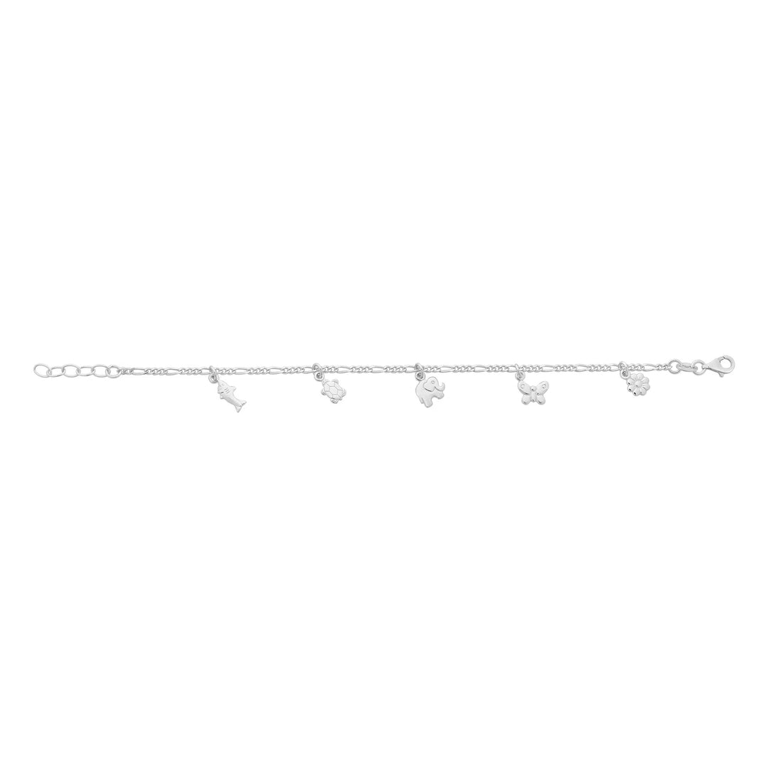 Sterling Silver Charm Bracelet