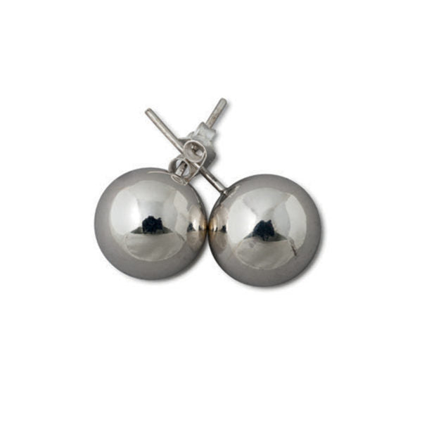Von Treskow 12MM SIlver Ball Studs