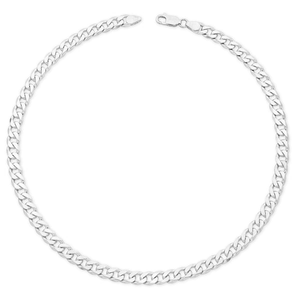 Silver Curb Chain