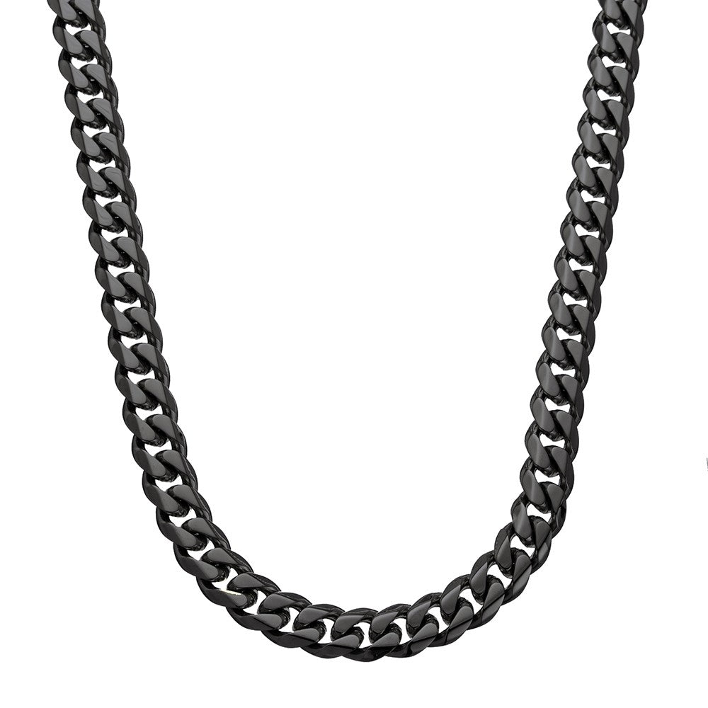 Blaze Steel Black Heavy Curb Chain 60CM