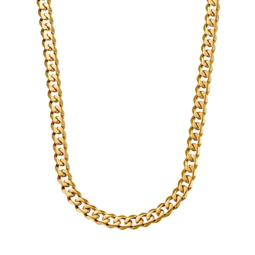 Blaze Steel YG Plated Curb Chain 60CM