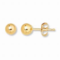 9k Yellow Gold 4mm Ball Studs