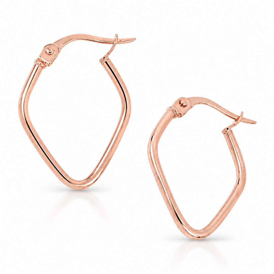 9K RG S/Filled Kite Shape Hoops