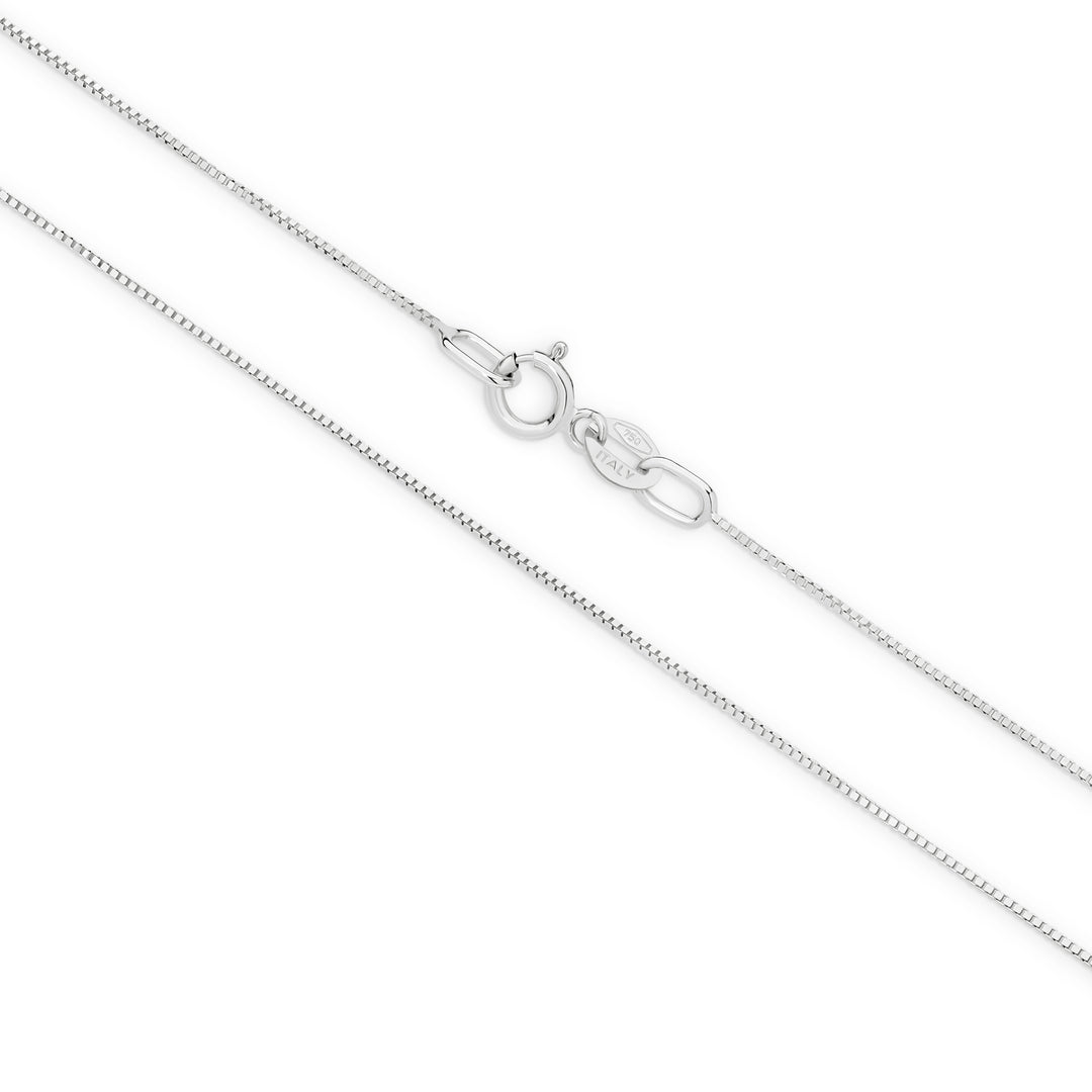 9K WG Box Chain 45CM