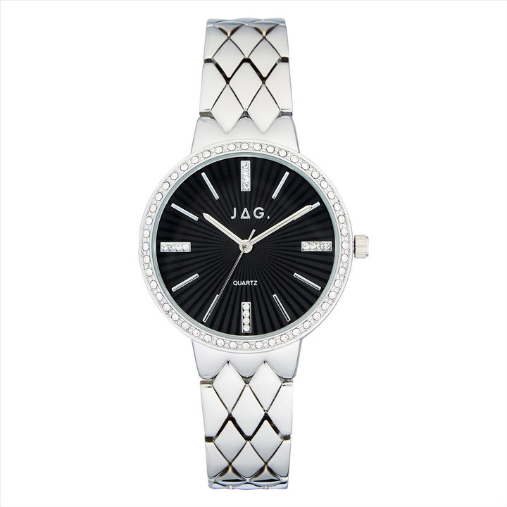 Jag Ladies "Balmoral" Steel/Black Watch