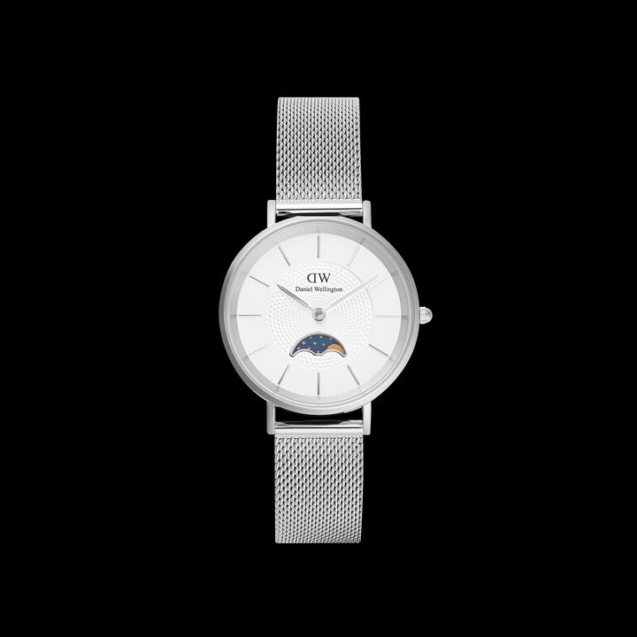 Daniel Wellington Petite Lune Silver Ladies Watch