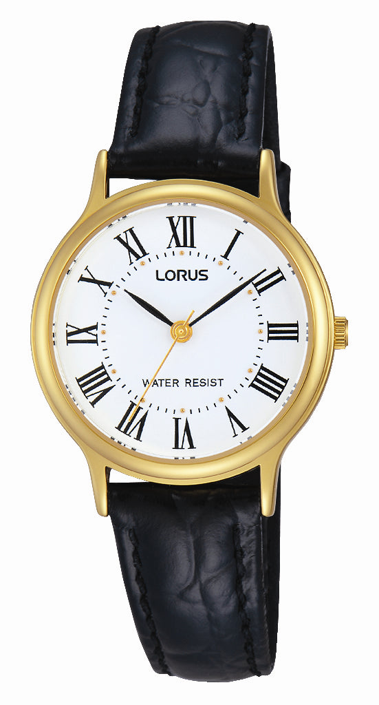 Lorus Ladies Gold Dress Watch