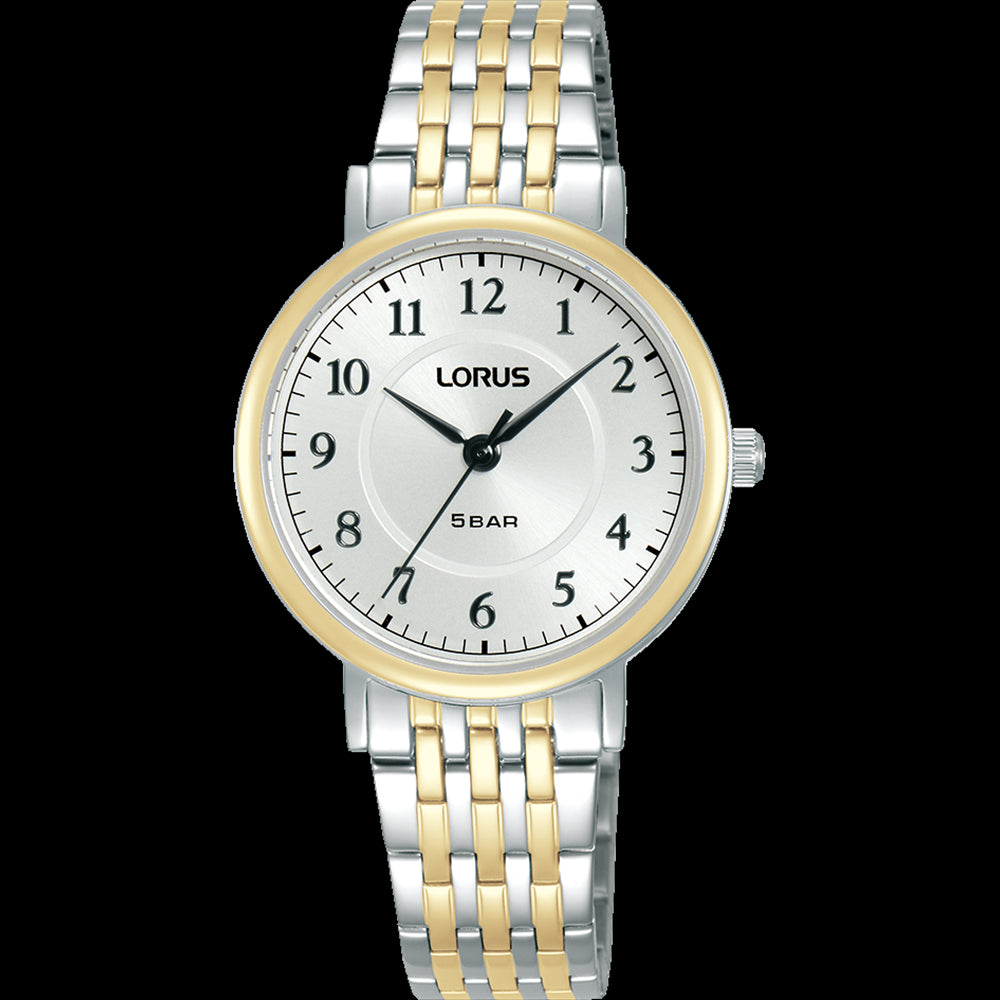 Lorus Ladies Two Tone Stainless Steel Dress Watch
