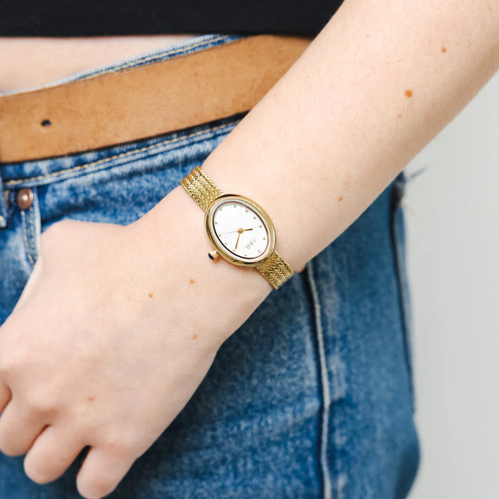 JAG Ladies "Oban" Gold Watch