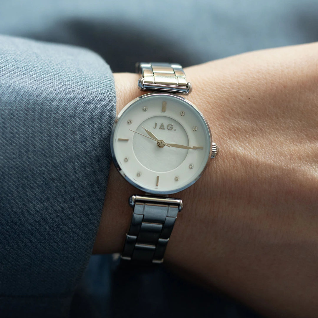 JAG Ladies "Portland" Silver Watch