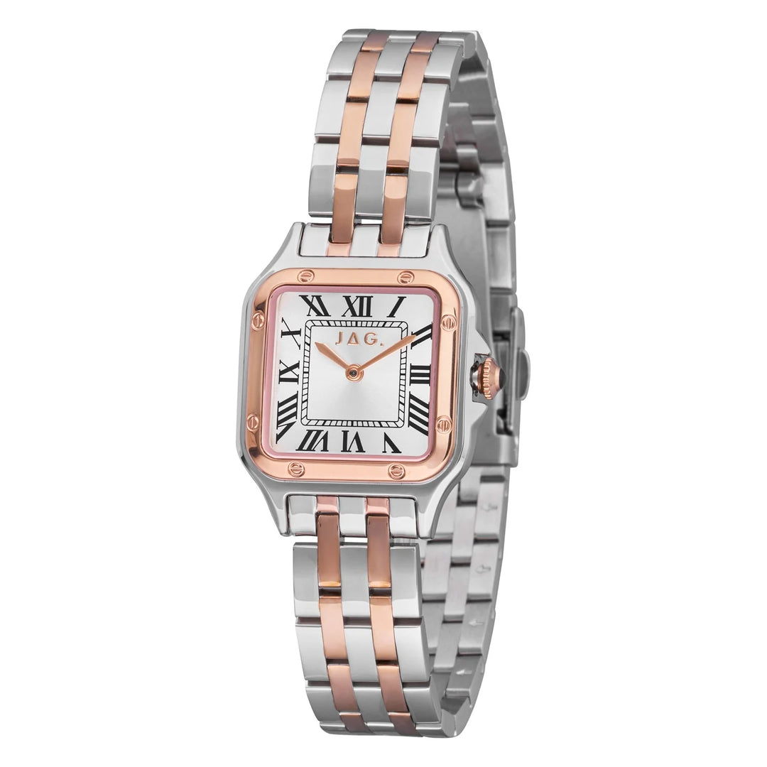 Jag Ladies "Riana"Silver & RG Watch