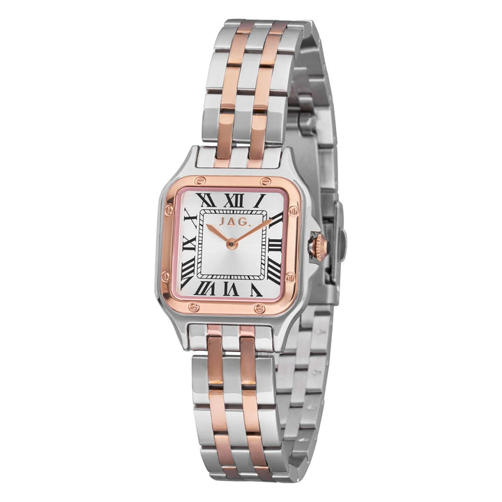 Jag Ladies "Riana"Silver & RG Watch