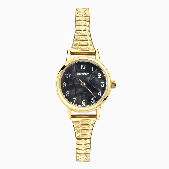 Gold Sekonda Ladies Stretch Watch