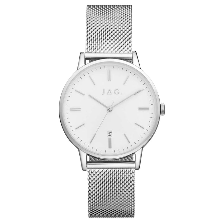 Jag "Lawrence" Unisex Silver Watch