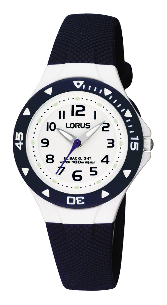 Lorus Youth Dark Blue/White Watch