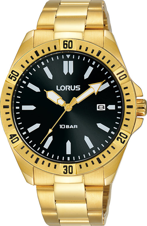 Lours Gents Gold Watch