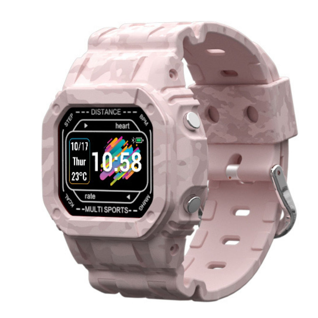 Cactus Nuxes Pink/Grey Camo Smart/Digital Watch
