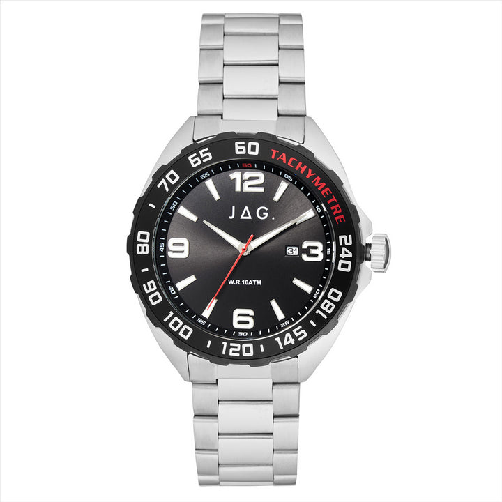 Jag Gents "Avoca" Steel/Black Watch