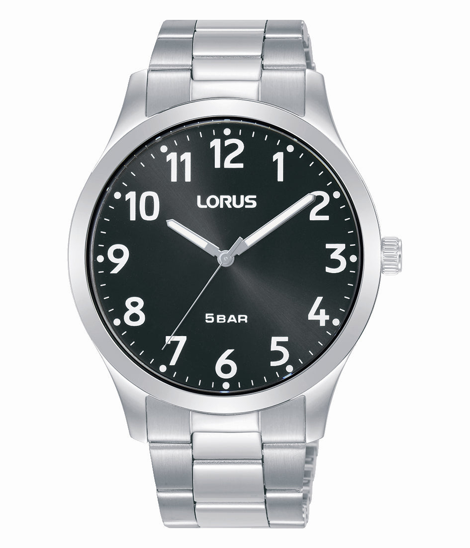 Mens Lorus Silver Watch