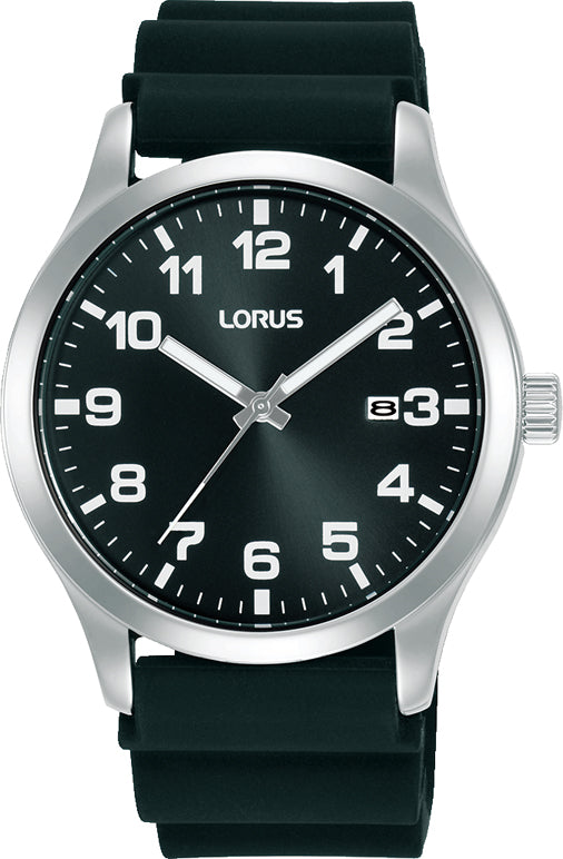 Mens Lorus Silver Watch