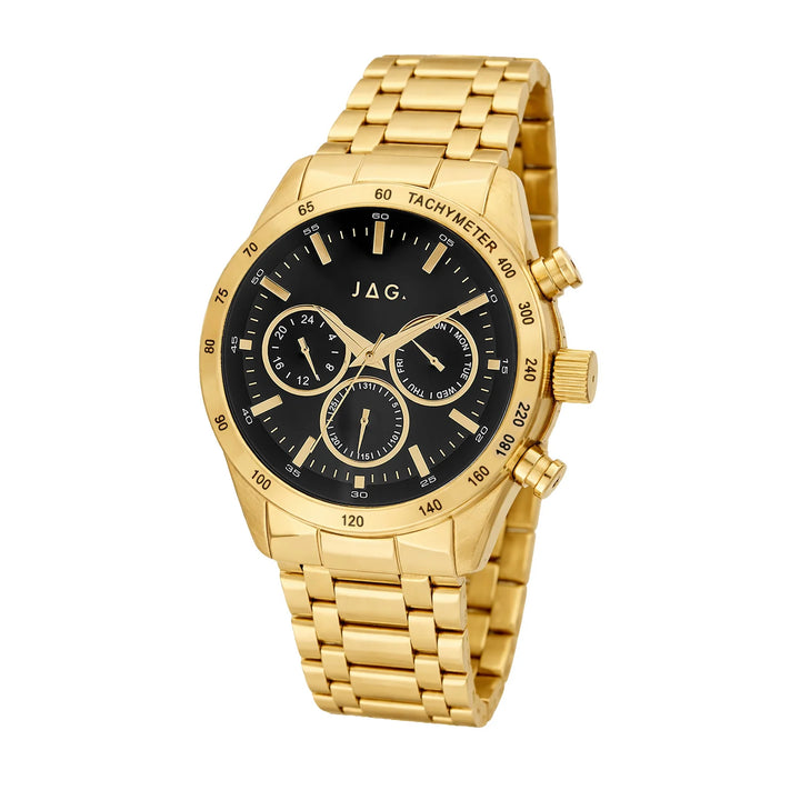 Jag Gents "Alain" Yellow & Black Watch
