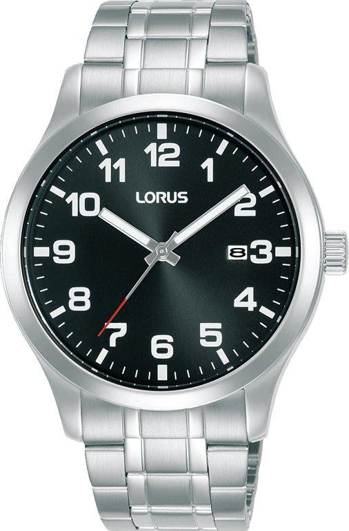 Lorus Mens Stainless Steel Watch