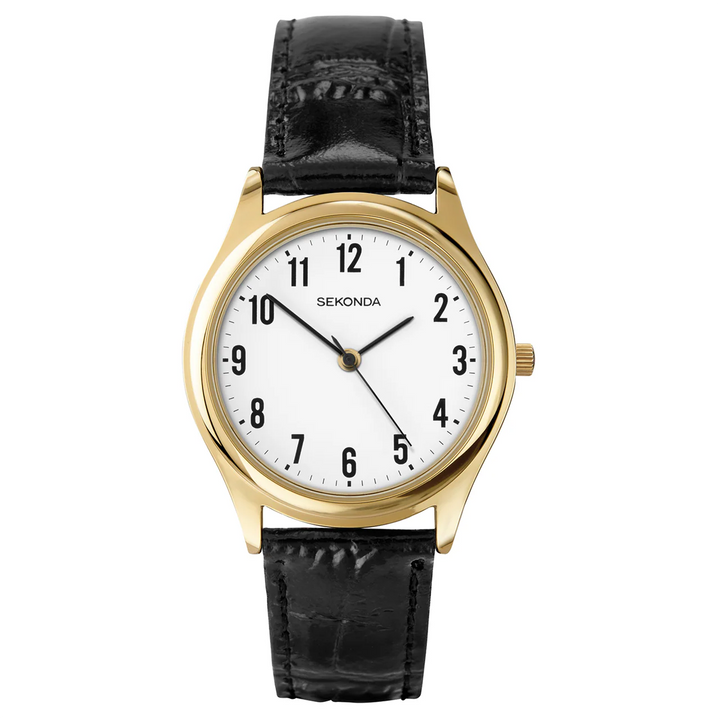 Sekonda Men's Classic Leather Strap Watch