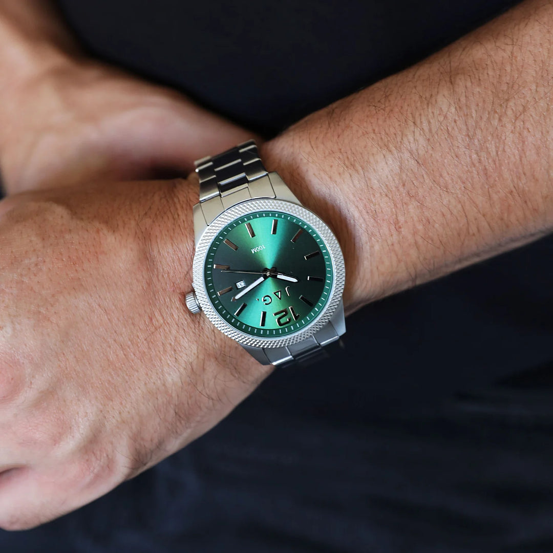 Jag 'Apollo' Stainless Steel Gents Watch