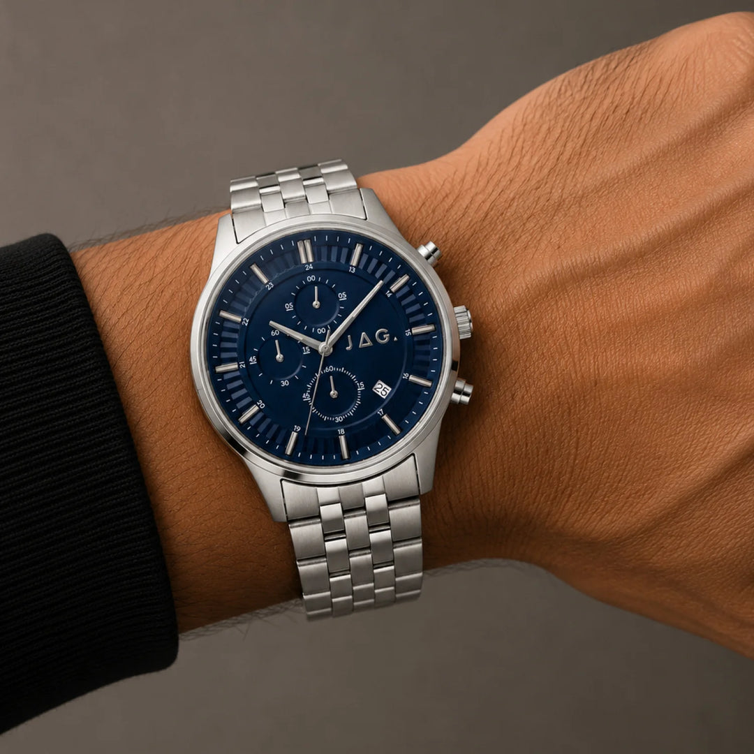 Jag "Albany" Silver Gents Watch