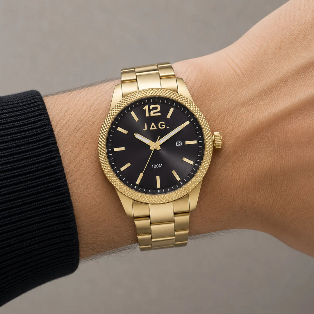 Jag Men's "Apollo" Gold Watch