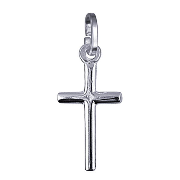 Silver Cross Charm