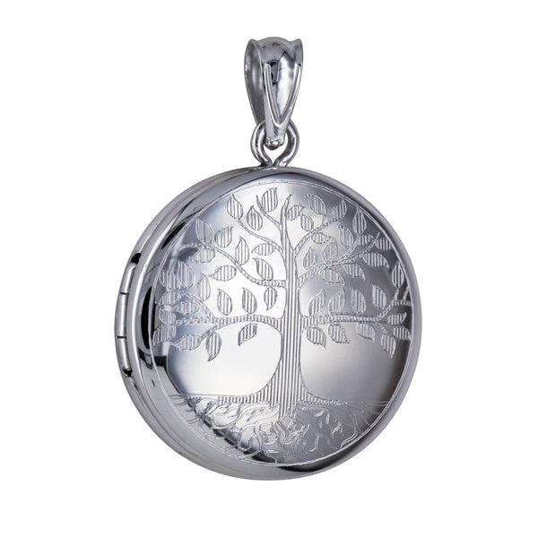 Silver Tree Of Life Locket