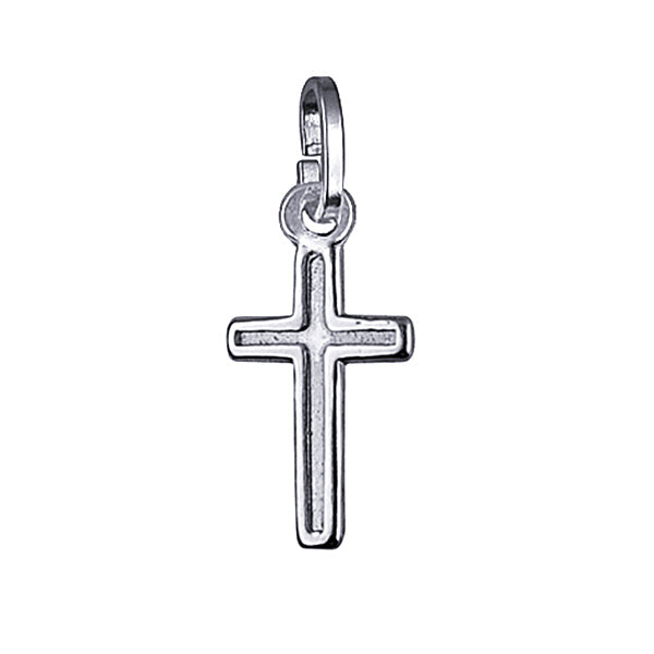 Silver Cross Charm