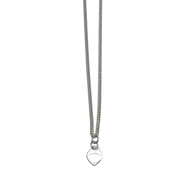 Von Treskow Silver Mini Heart Necklace