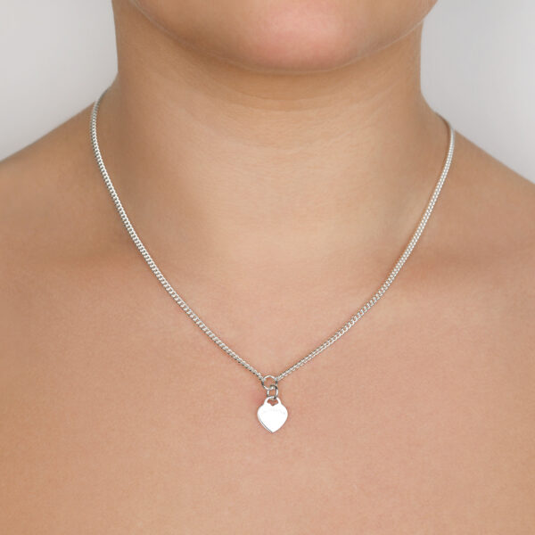Von Treskow Silver Mini Heart Necklace